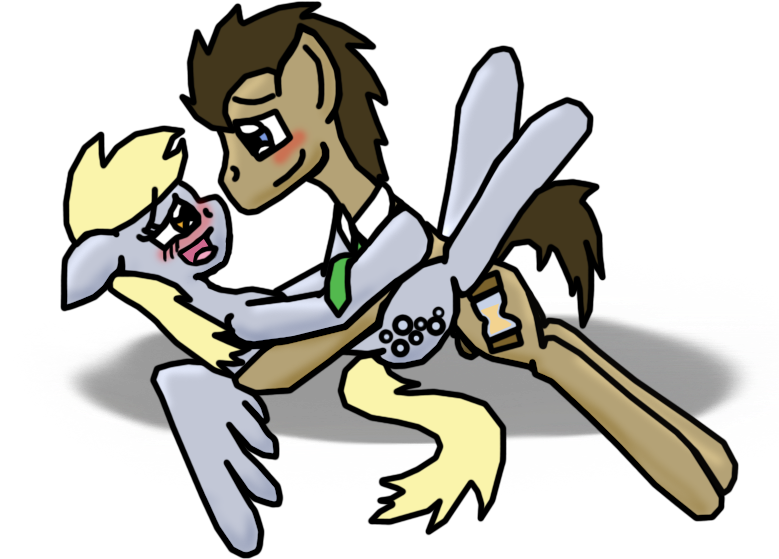 Jrapcdaikari, Blushing, Derpy Hooves, Doctorderpy, - Cartoon (792x666)