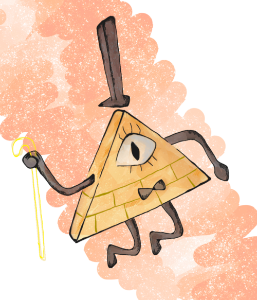Gf Арт,gf Art,gravity Falls,фэндомы,dipper Pines,gf - Bill Cipher (500x583)
