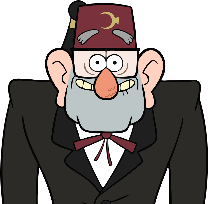 Soos - Gravity Falls Characters Stan (860x860)