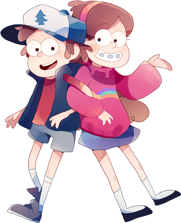 Gravity Falls Dipper Pines Mabel Pines Giffany Soos - Dipper Pines (894x1075)