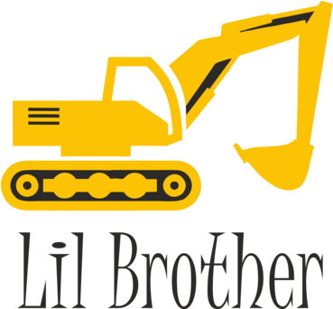 Big Brother - Lil Brother - Have Class 2 Blue And Orange Sticker (rectangle) (368x496)