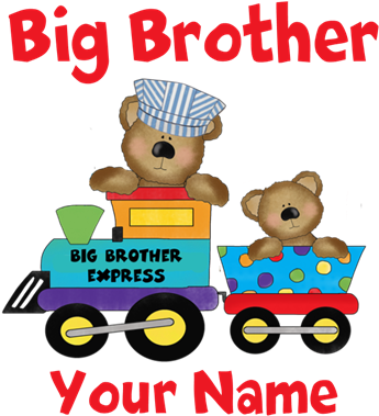 Big Brother Train Baby Blanket (400x400)