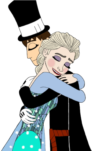 Big Brother Hug By Renthegodofhumor - Cartoon (400x583)
