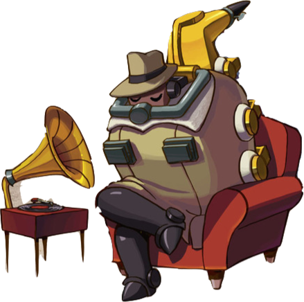 Aww Ye, My Main Man Right Here, Boi - Big Band Skullgirls Png (439x436)