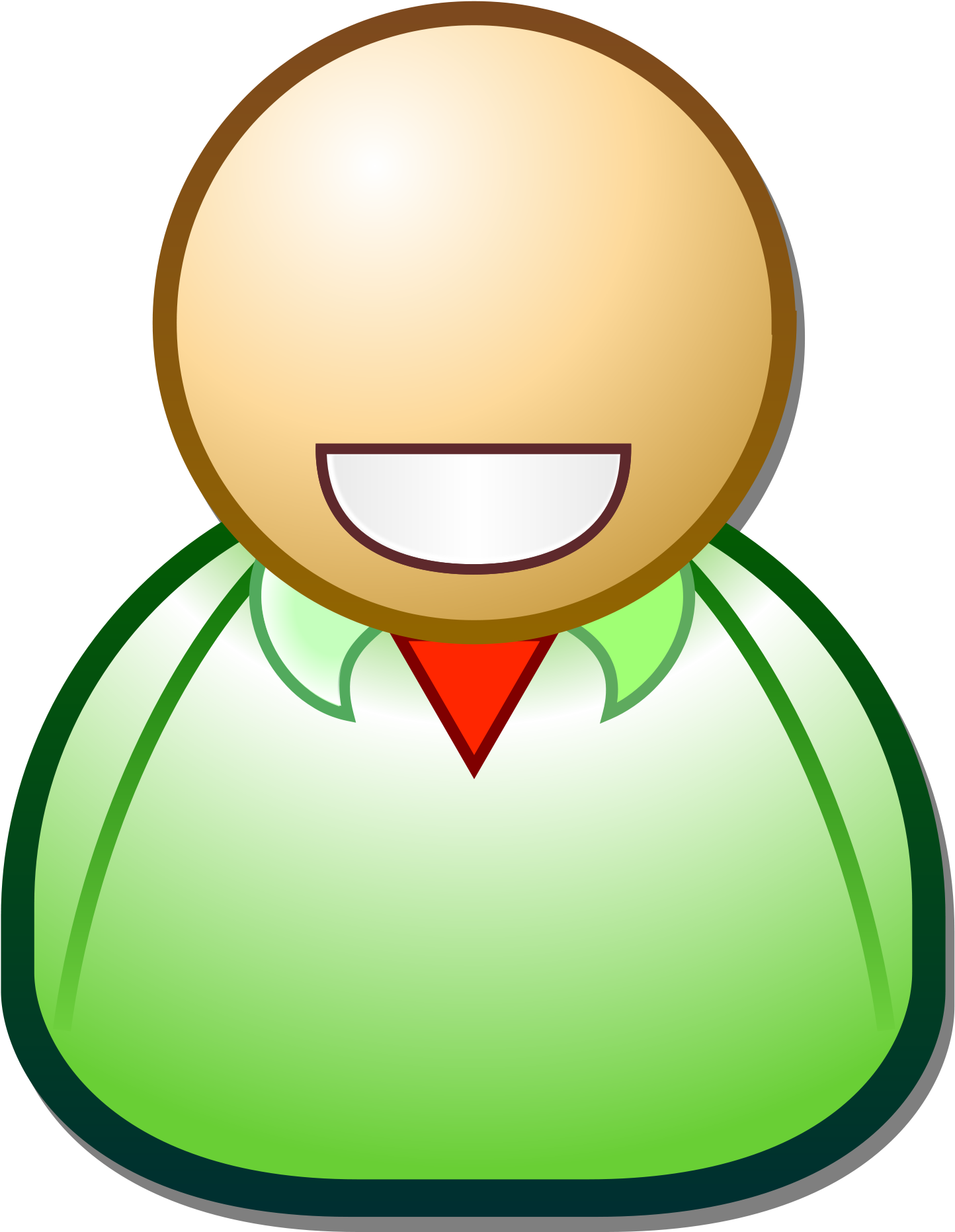 User With Smile - User Icon Smile (2000x2000)