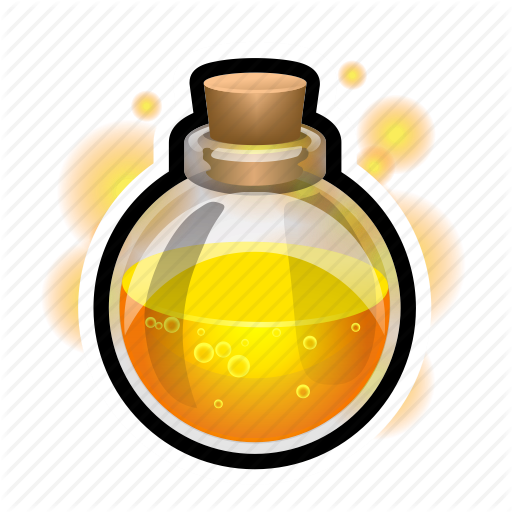 Empty Bottle Potion - Magic Potion Png (512x512)