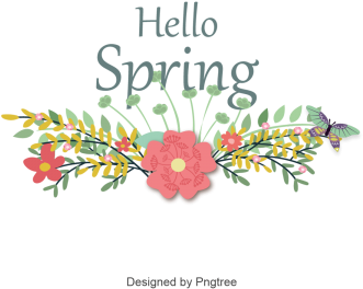 Hello, Spring Fresh Flower Material Design, Hello Spring - Driving On The Left (360x360)