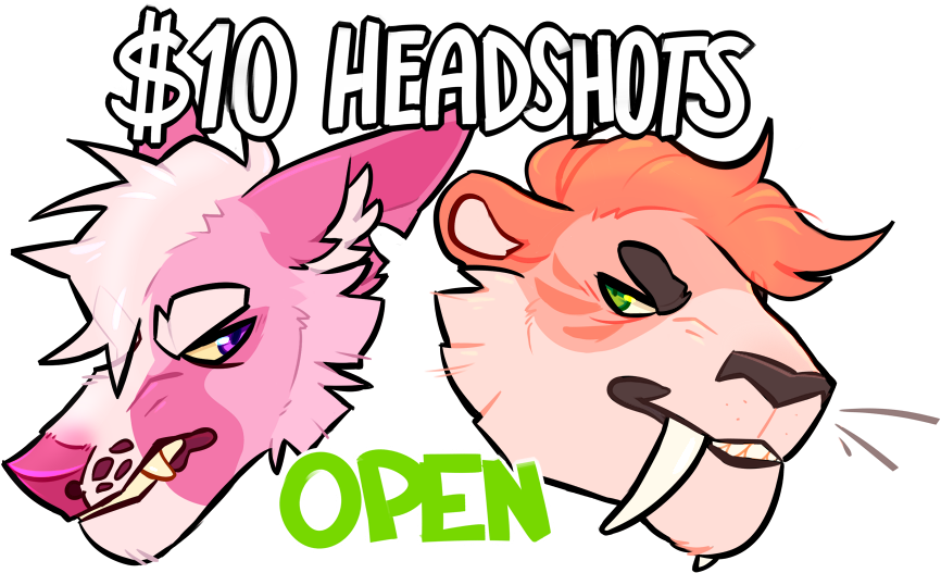 $10 Headshots Open - Cartoon (900x574)