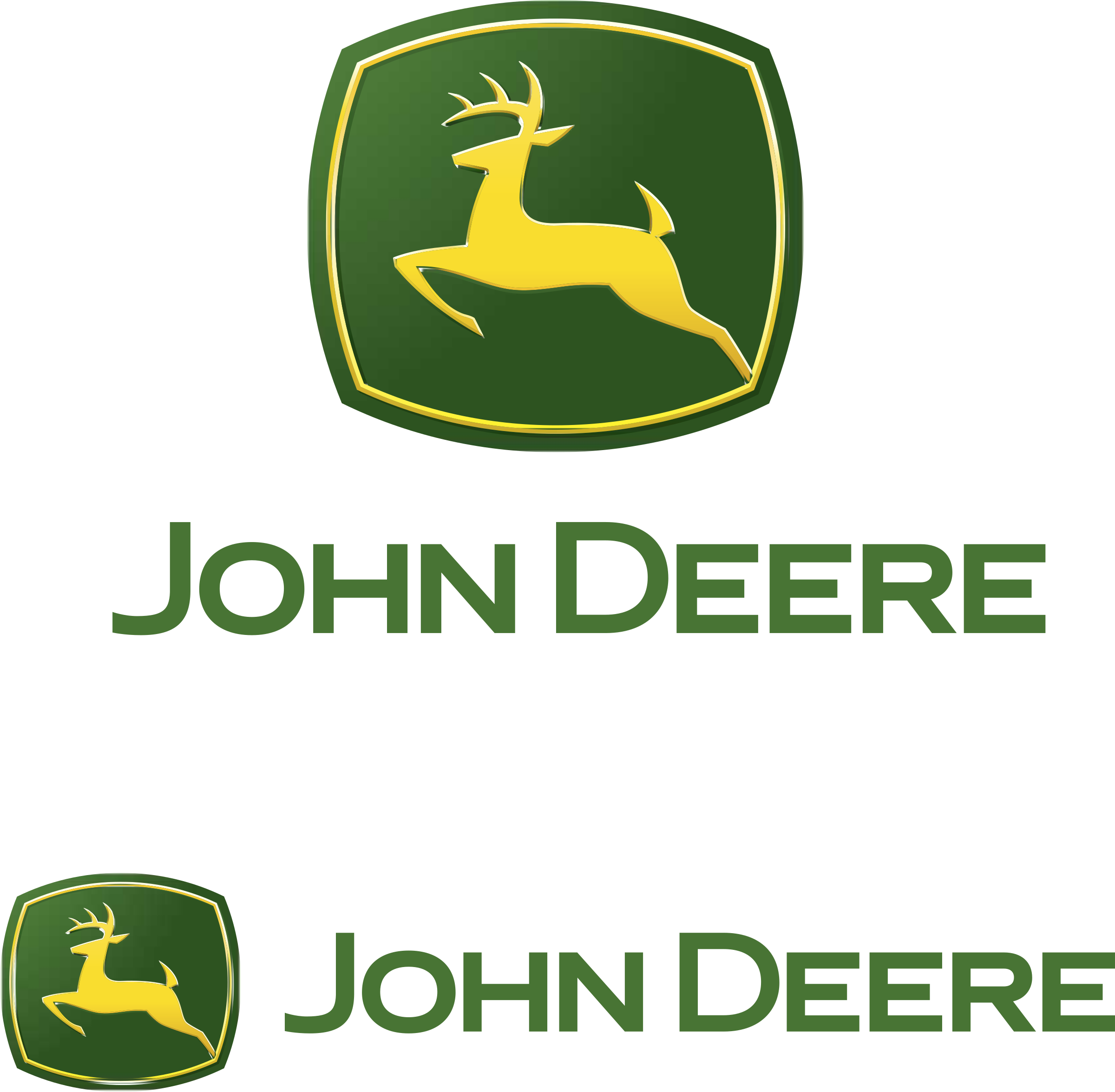 John Deere Logo Png Transparent Svg Vector Freebie - John Deere Logo Png (2400x2351)