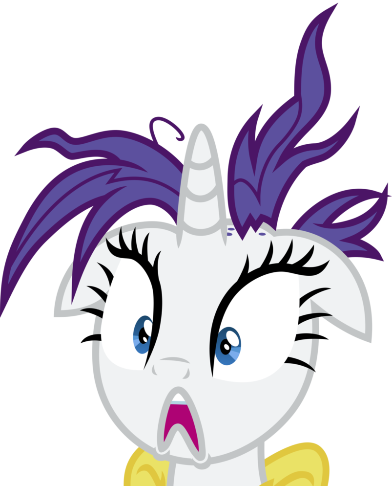 Rarity Bad Hair Day By Uponia - Rarity's Bad Mane Day (1024x1267)