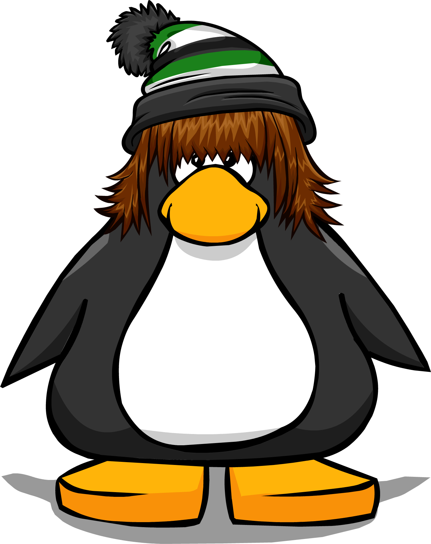 The Bad Hair Day Pc - Club Penguin Ninja Mask (1380x1741)
