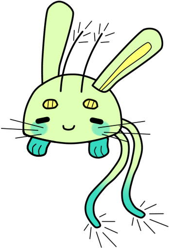 Pampas Cricket Hare By Xruamariex - Cartoon (382x539)