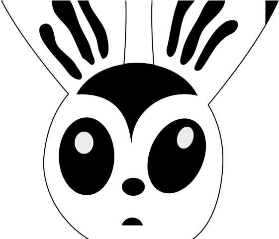 Arctic Hare Clipart Line Drawing - Rabbit (640x480)