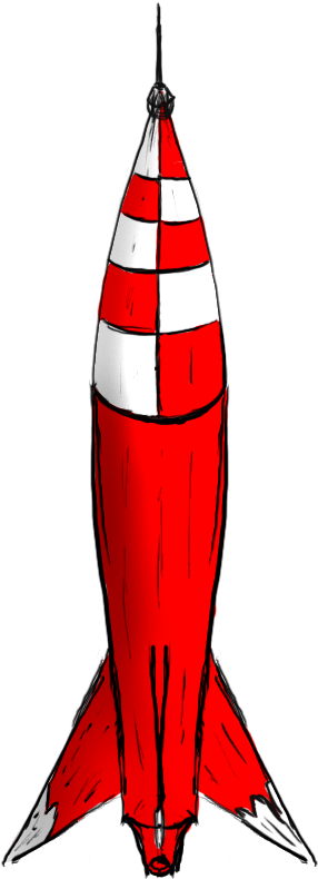 On Friday, We Furthered Our Study Of 2-d Kinematics - Red Rocket (400x816)