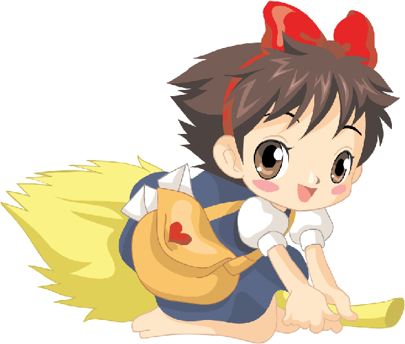 Cute Halloween Witch Clipart - Cute Witch Cartoon Png (600x600)