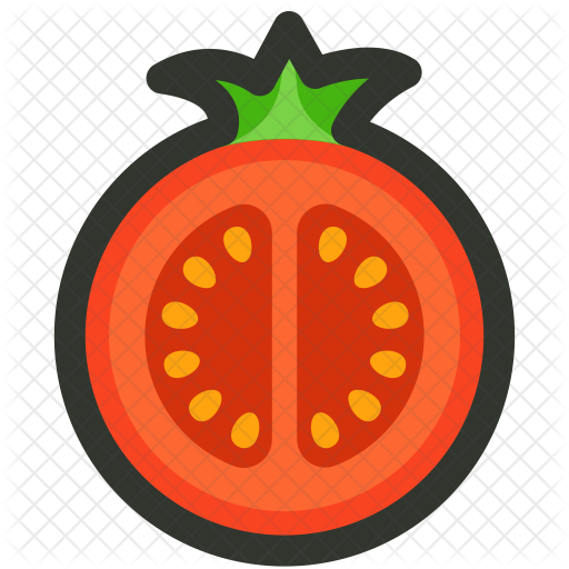 Tomato Icon - Mandala (512x512)