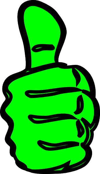 Thumbs Up Clip Art - Thumbs Up Moving Animation (342x598)
