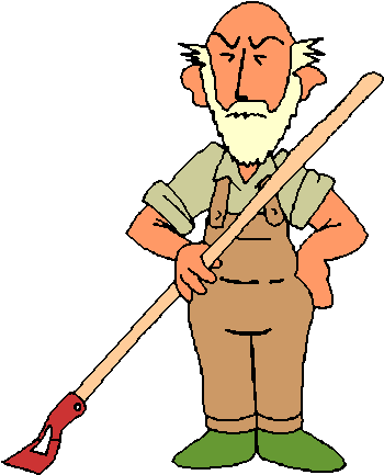 Angry Old Man Transparent (356x439)