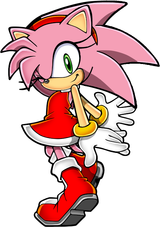 Modern Amy With Old Hair Style By Silverdahedgehog06 - Amy Rose 