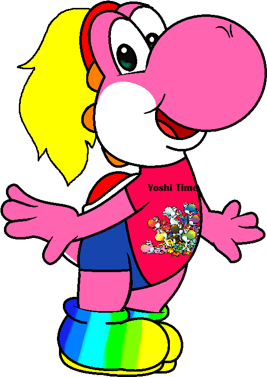 My Yoshi Form New Look By Yoshilover1000 - Cartoon (655x833)