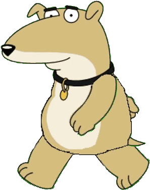 Vinny-walking - Family Guy Transparent Gif (372x430)