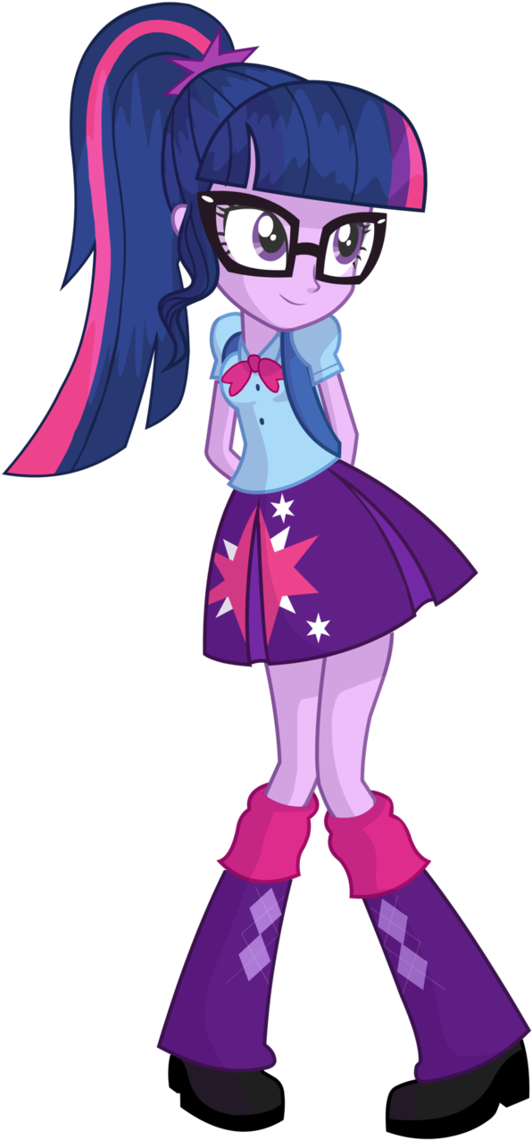 Sci Twi Vector By Wawtoons - Twilight Sparkle Equestria Girl (623x1283)