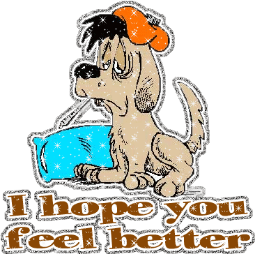 116,139 Gifs Found For Free Feels - Feel Better Soon Animated (416x418)