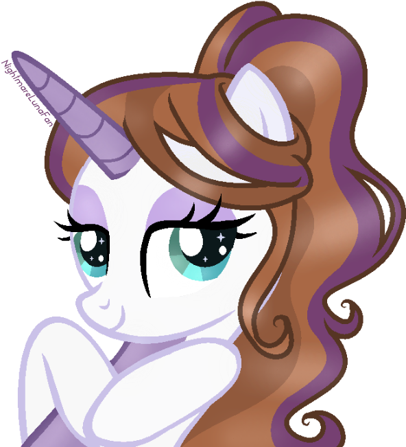 Random Hair Style 1 By Nightmarelunafan - Cartoon (606x654)