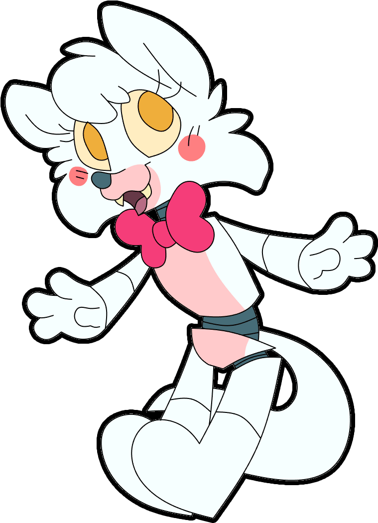 Fnaf Mangle Dance Gif (1013x1146)