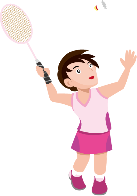 Badminton Smash Clip Art Pictures Http Illpop Com Sports - Clip Art (450x644)