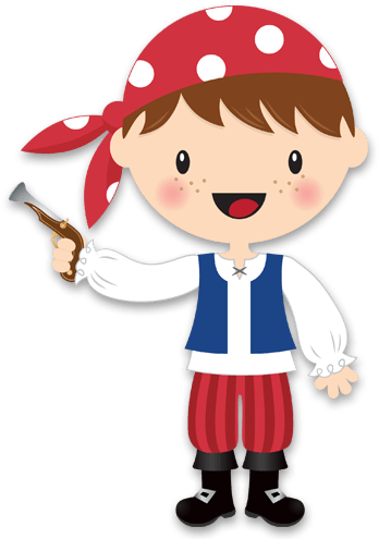 Stickers For Kids - Rnk Shops Pirate Scene Melamine Platter (personalized) (500x500)