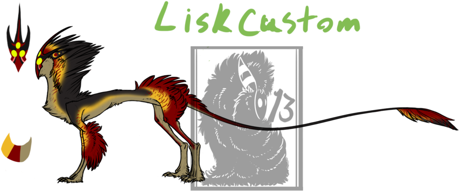 Volcanic Lisk Custom For Renaissance Reni By Jeep The - Dragon (1024x402)