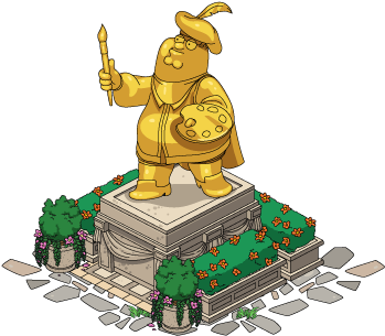 Renaissance Man Peter Statue - Cartoon (460x460)