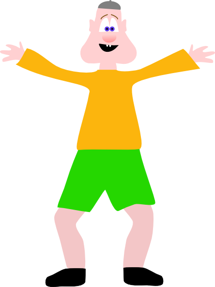 Body Clip Art - Kid Clipart (444x593)