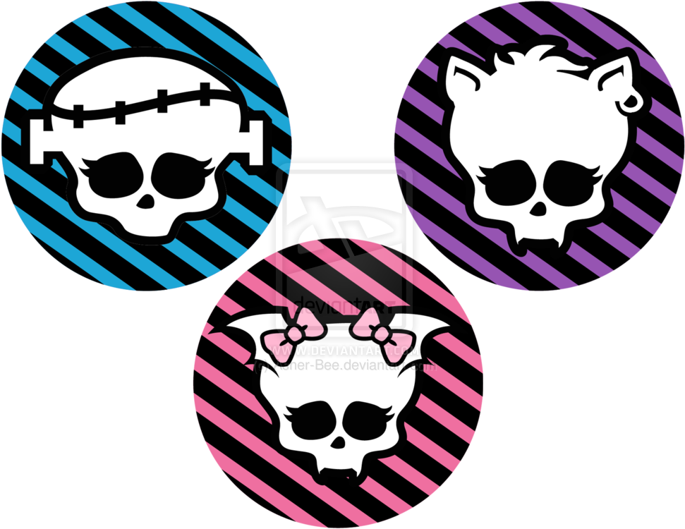 Logo Vector Monster High Alternative Clipart Design - Monster High Logo (1024x791)