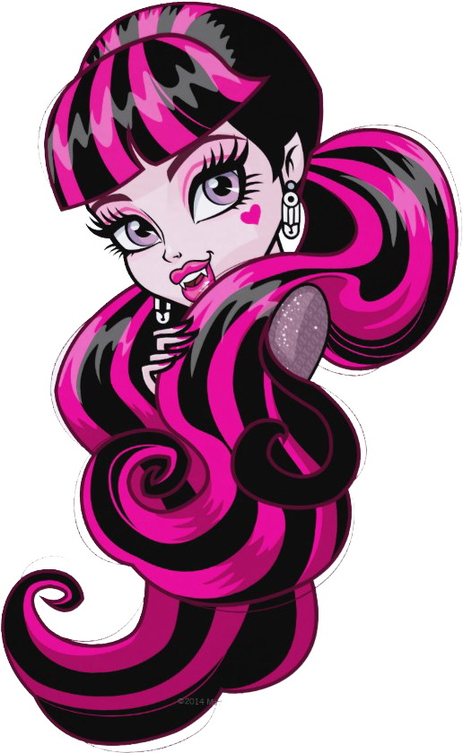 Monster High Render By Bloomsama - Monster High Png Draculaura (745x964)
