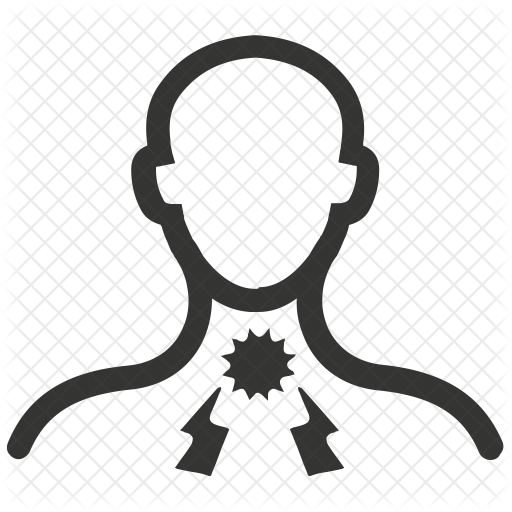Pain Icon - Sore Throat Icon (512x512)