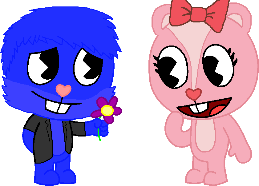 The Fox/giggles The Chipmunk Is An Fanon And Canon - Cartoon (946x608)