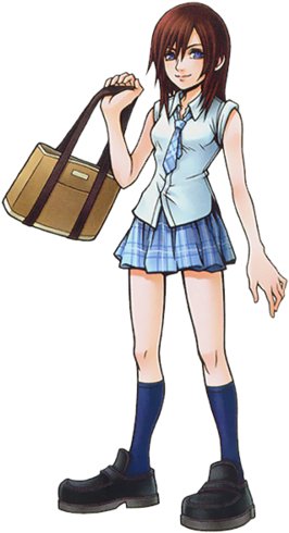 Kawaii Anime Wallpaper Entitled Kairi - Kingdom Hearts 2 Kairi Cosplay Costume (275x500)