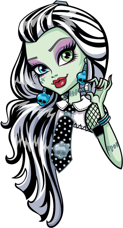 Monster High Render By Bloomsama - Monster High Frankie Stein Artwork (446x798)
