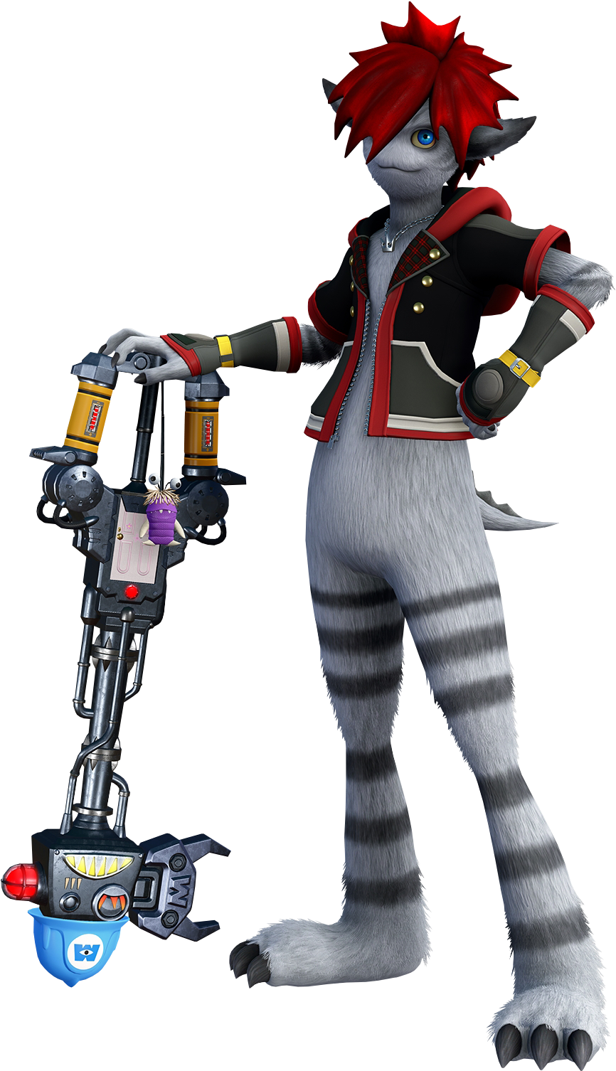 Don't Forget To Follow Kingdom Hearts Insider On Facebook, - Kingdom Hearts 3 Riku Keyblade (1078x1621)