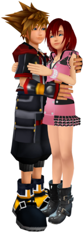 Kairi & Sora Wallpaper Called The Kingdom Hearts Iii - Kairi (284x500)