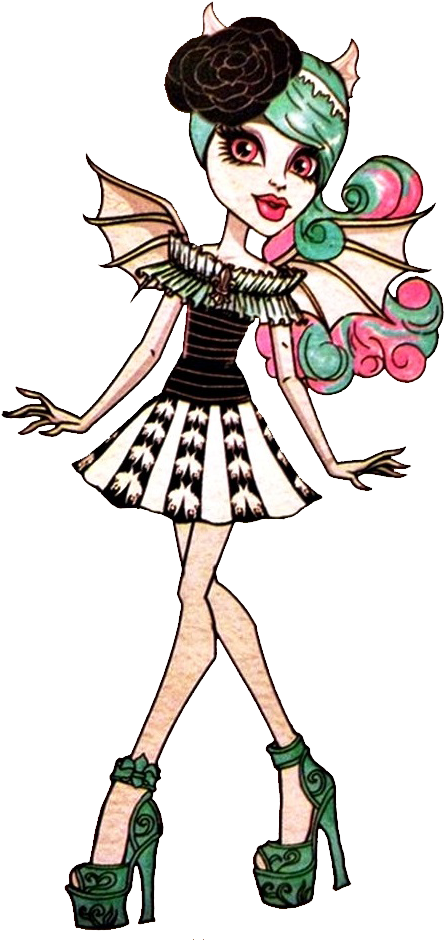 Lis Rochelle - Monster High Rochelle Goyle (484x946)