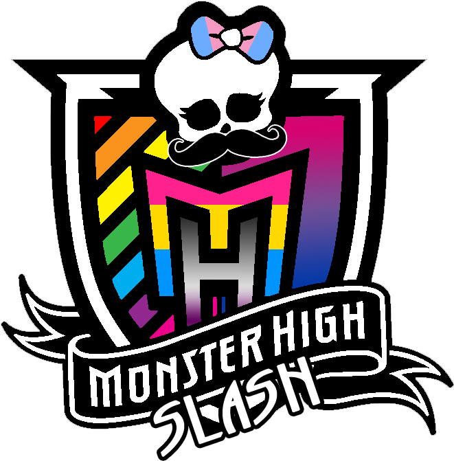 Mh Slash Sheild By Candy2021 - Monster High Logo (677x679)