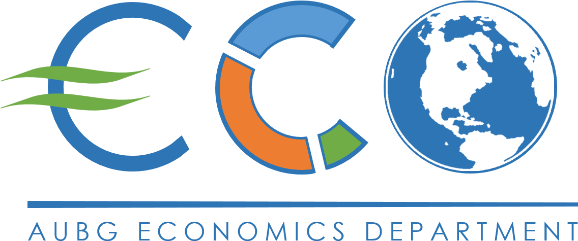 Aubg Economics Department Logo - World Map (1189x515)