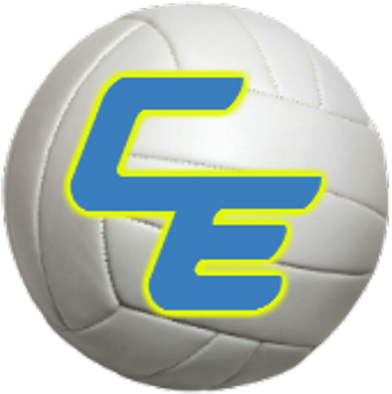 Personalized Round Volleyball Bag Tag (597x600)