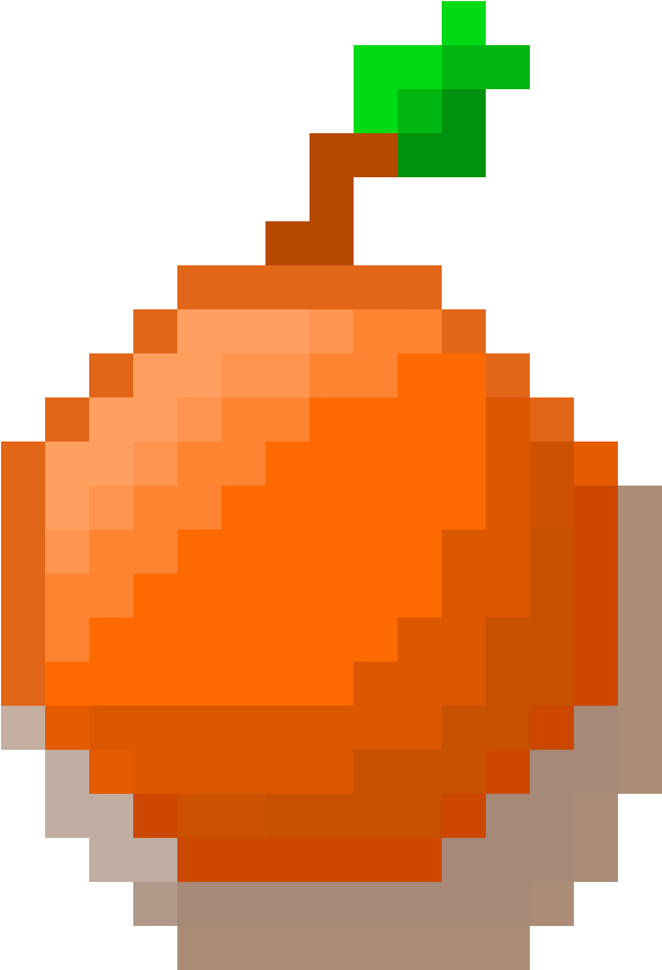 Orange Pixel Art By Tllc Orange Pixel Art By Tllc - Super Mario World Mario Sprite (1040x1040)