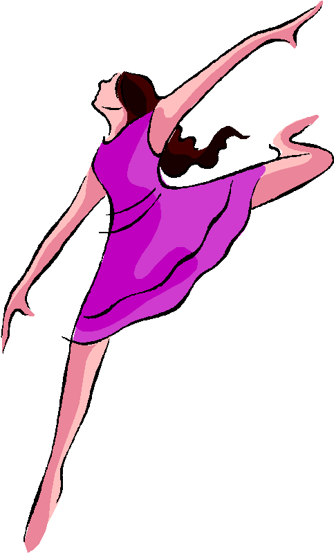 Picture Of Dancing Girl - Illustration (490x809)