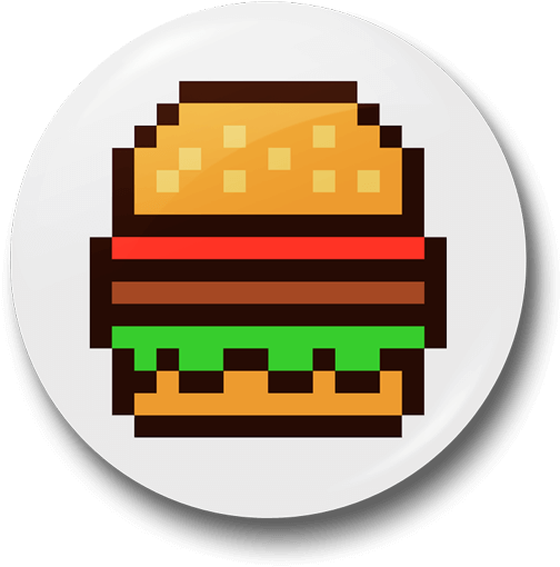Minecraft Hamburger Pixel Art - Minecraft Hamburger Pixel Art (528x528)