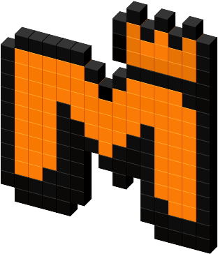 View Favicon On T-shirt - Mineplex Logo Pixel Art (340x431)